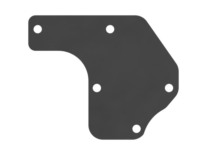 6mm Thick Lamp Mount Plate