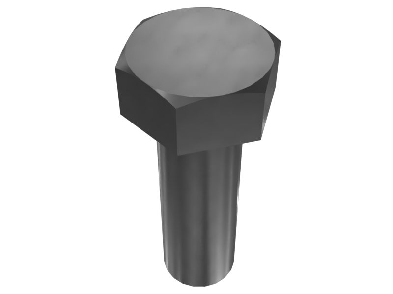 7Y-1136: 1''-8 x 3'' Hex Head Bolt