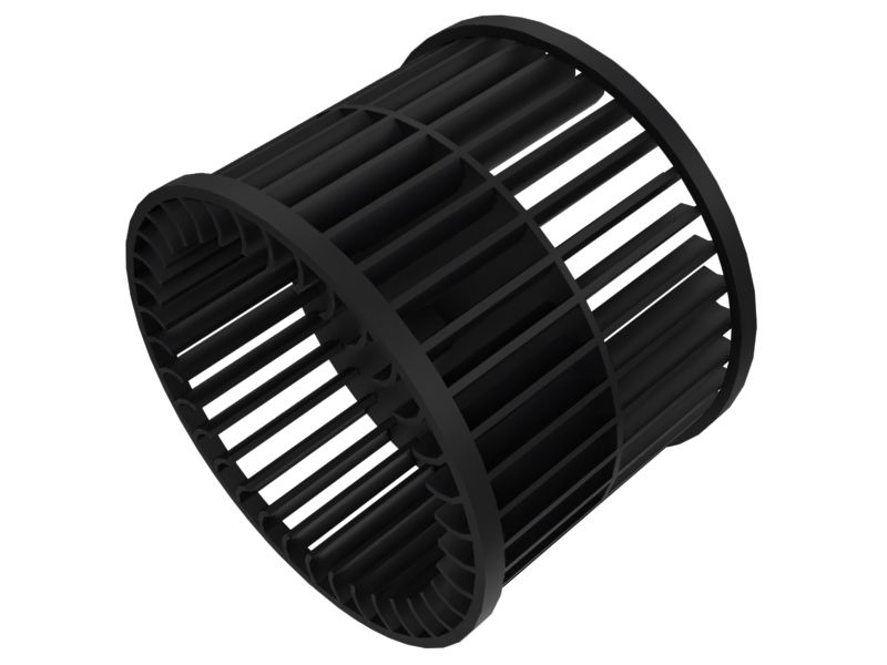 Колесо нагнетательного вентилятора, наружный диаметр 115,1 мм