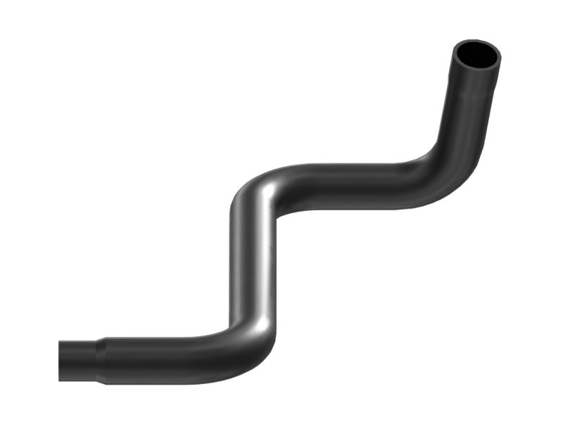 Шланг охлаждающей жидкости с несколькими перегибами, внутренний диаметр 49,00 мм