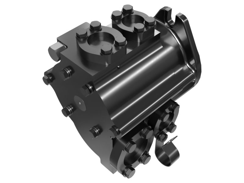 625-6419: 2 Section Gear Pump