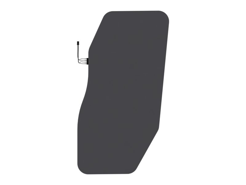 6.8mm Thickness Right Hand Door Heated Glass