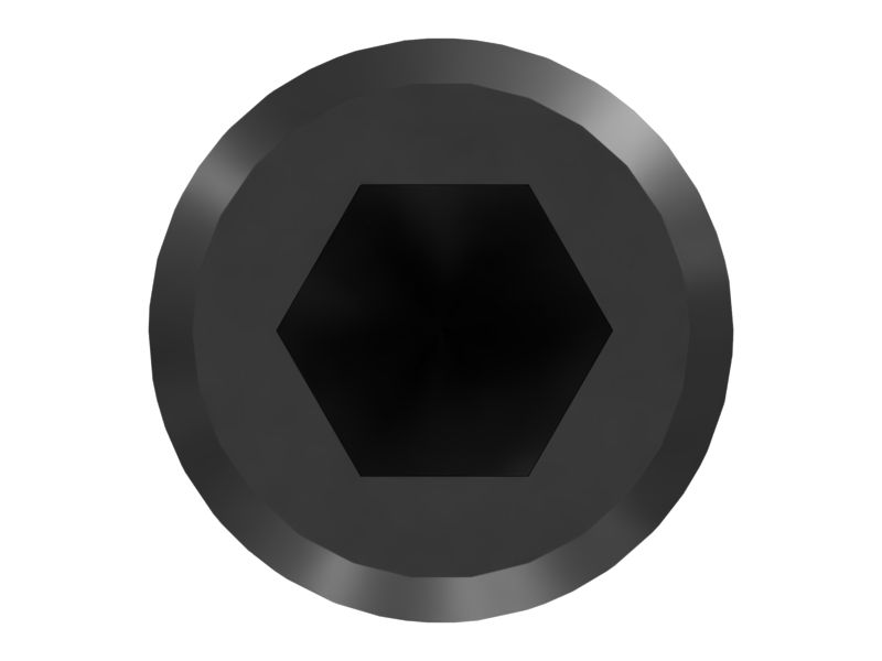 M8-1.25 x 12mm Hex Dog Point Set Screw