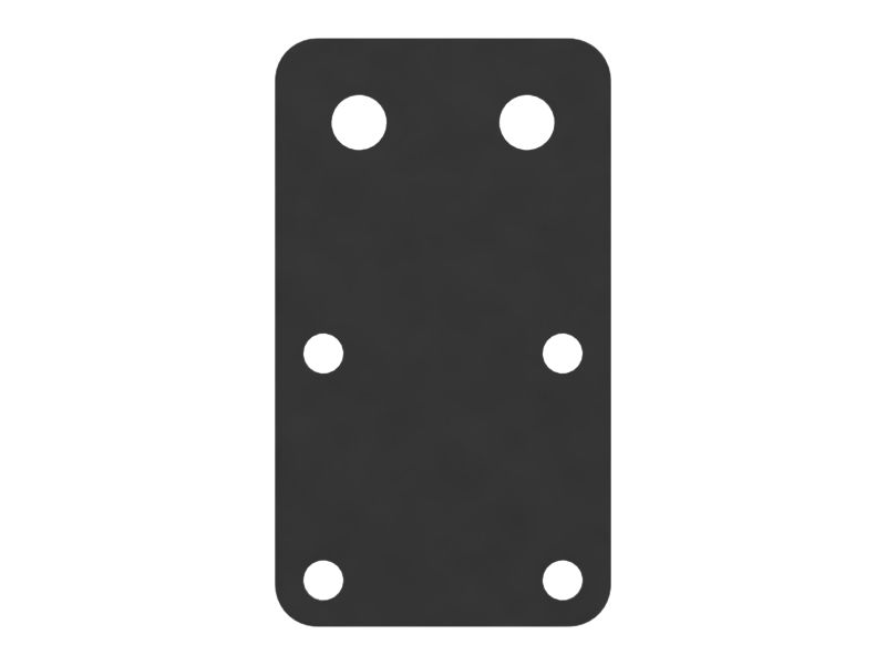 4mm Thick Water Valve Mounting Plate