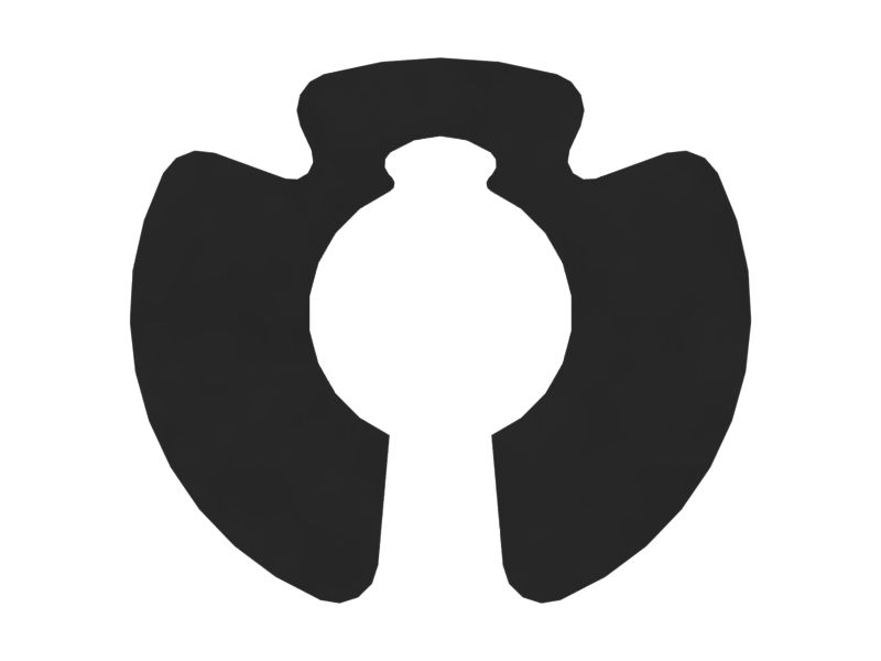 Внешнее стопорное кольцо свободного диаметра 6,35 мм