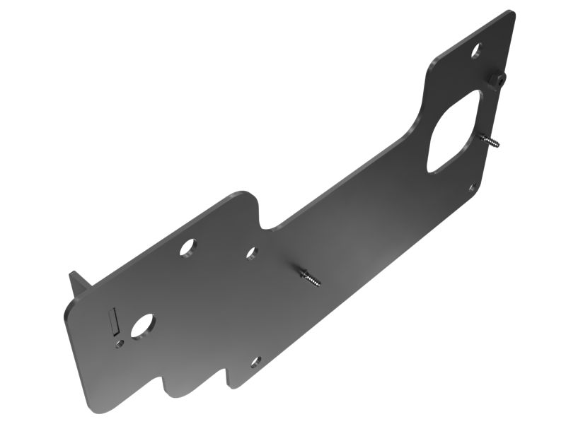 627-3556: 3mm Thick Mounting Plate