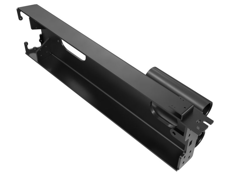 597-2876: Right Hand Screed Middle Slide Frame