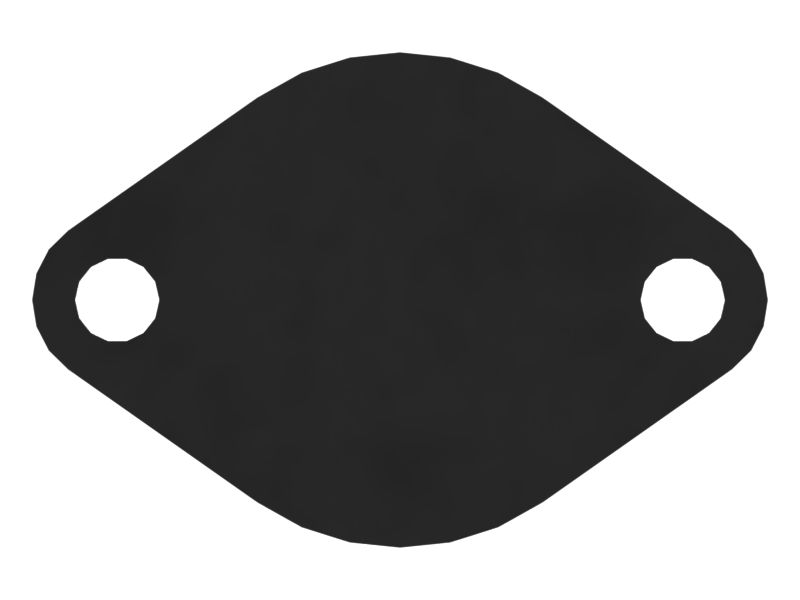 Прокладка подшипника привода механизма поворота платформы толщиной 3 мм