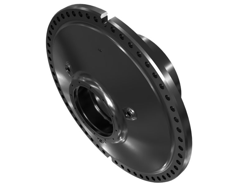 136 Teeth Front Axle Wheel