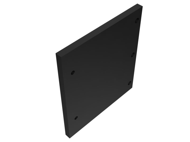 627-1689: 12.7mm Thick Circuit Breaker Support Plate