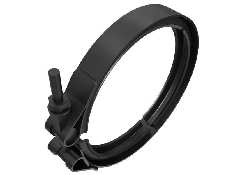 Минимальный быстроразъемный V-образный зажим 123,20 мм