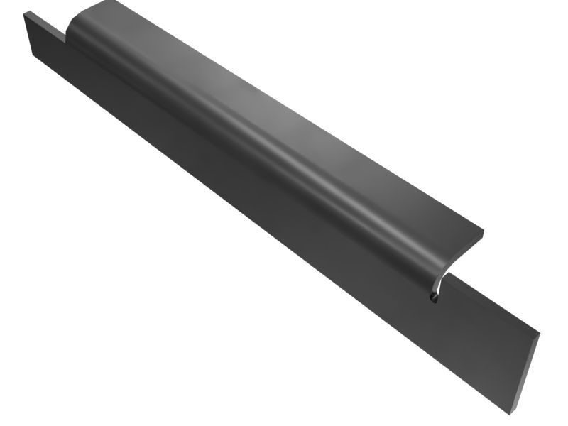 554-8902: 6 mm starke Stützplatte für Nutzlastanzeige