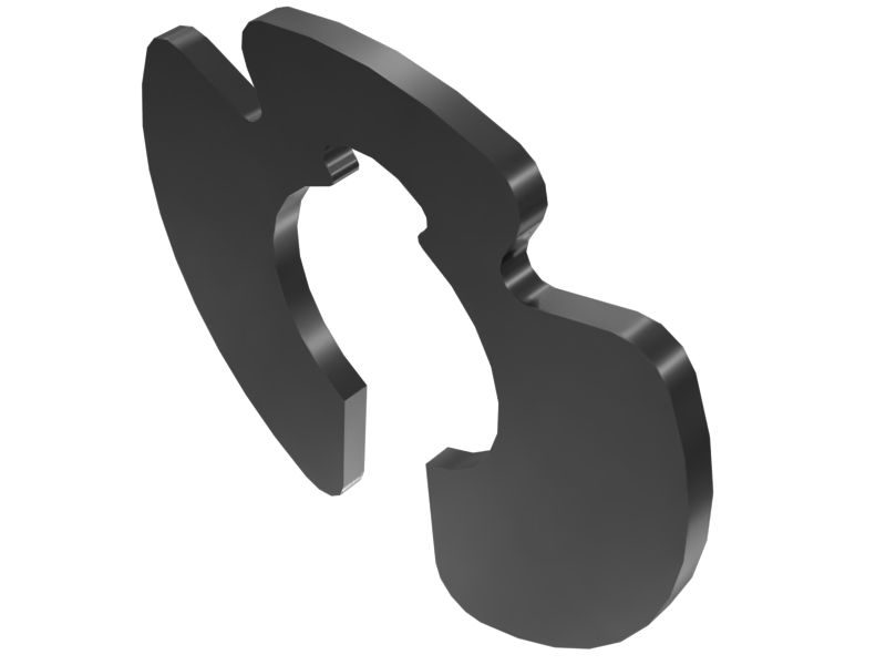 Внешнее стопорное кольцо свободного диаметра 6,35 мм