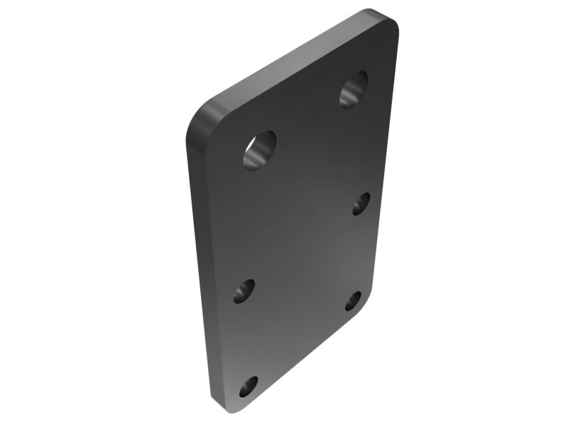 4mm Thick Water Valve Mounting Plate