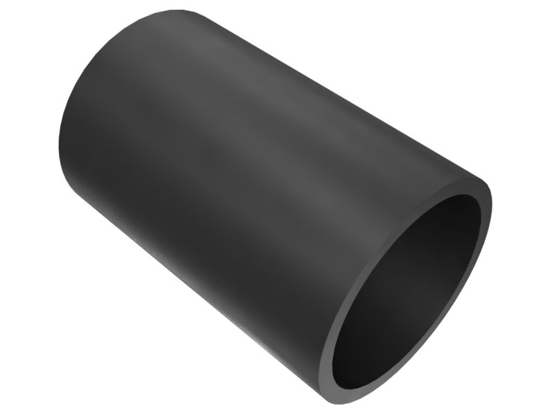 Прямой шланг муфты, внутренний диаметр 75,00 мм