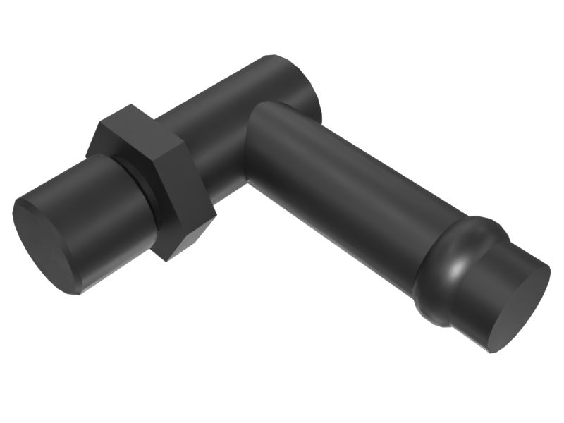 Переходной коленчатый патрубок