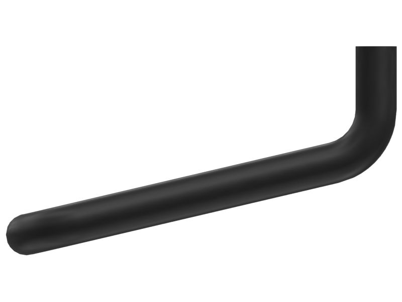 Шланг радиатора с одинарным изгибом, ВД 62,50 мм