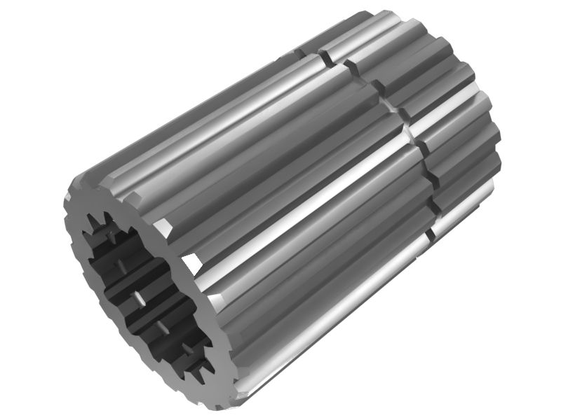 640-2454: 44.6mm Outer Diameter Pump Drive Spline Adapter