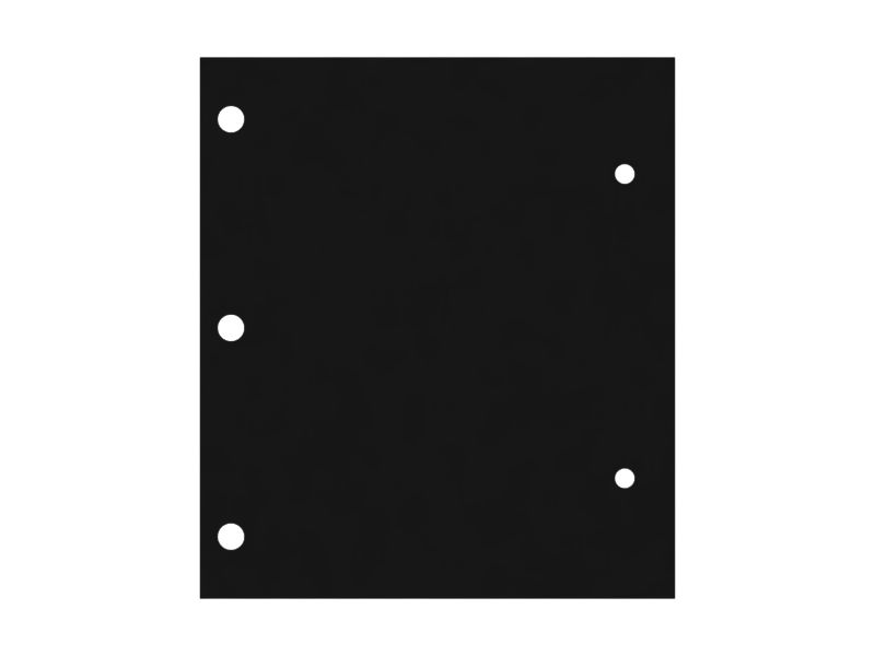 12.7mm Thick Circuit Breaker Support Plate