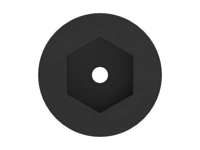 Заглушка с шестигранной резьбой NPTF 1/16-27