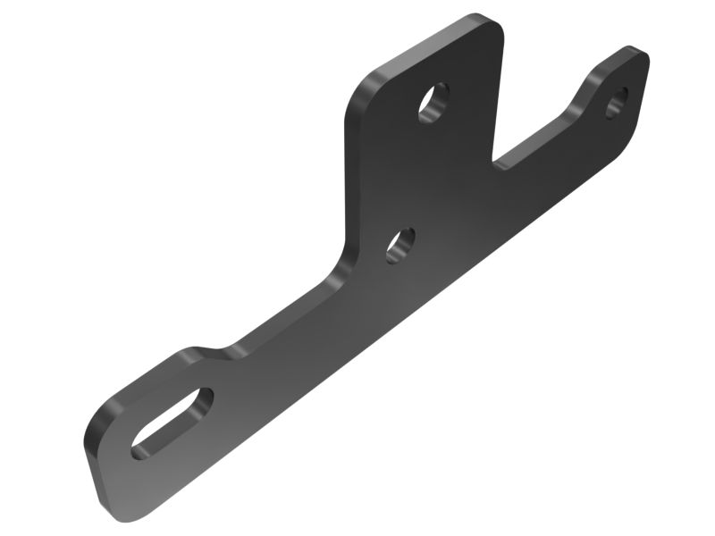 494-0034: Lift Cylinder Lines Mounting Plate