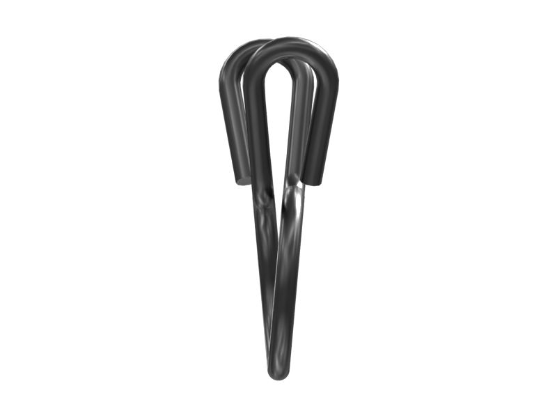 Трубный хомут с пружинным зажимом, внутренний диаметр 11 мм