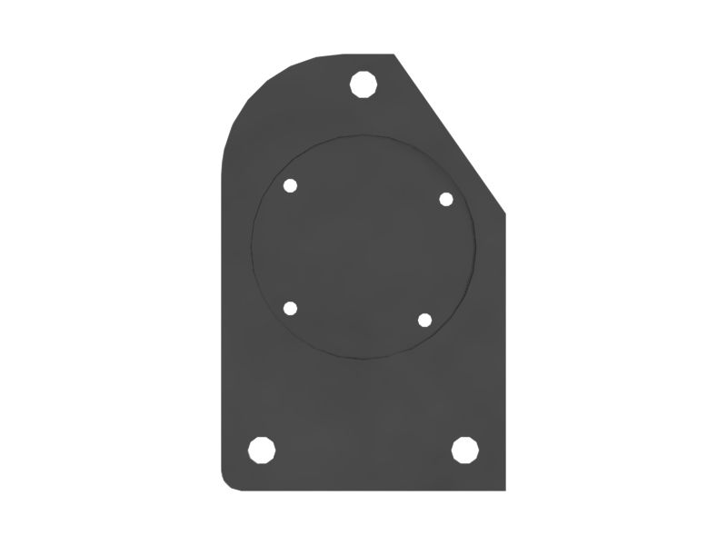 10mm Thickness Sensor Mounting Plate