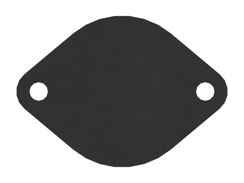 Толстая крышка фланца 8,74 мм