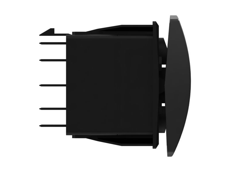 Аварийный двухполюсный кулисный переключатель