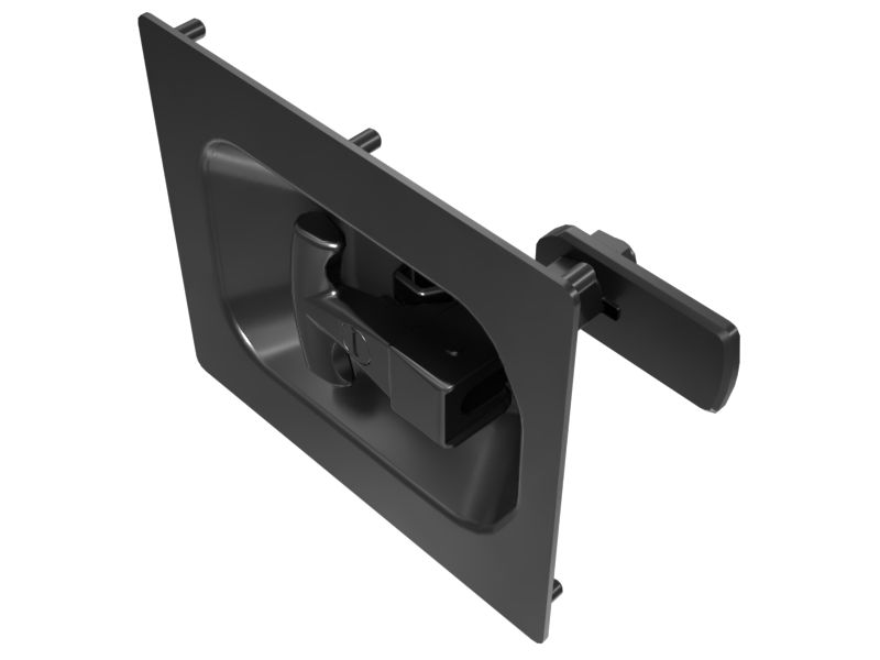 Замок двери отсека