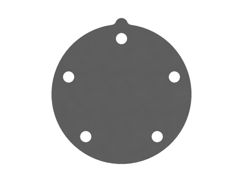 Fuel Tank Cleanout Plate