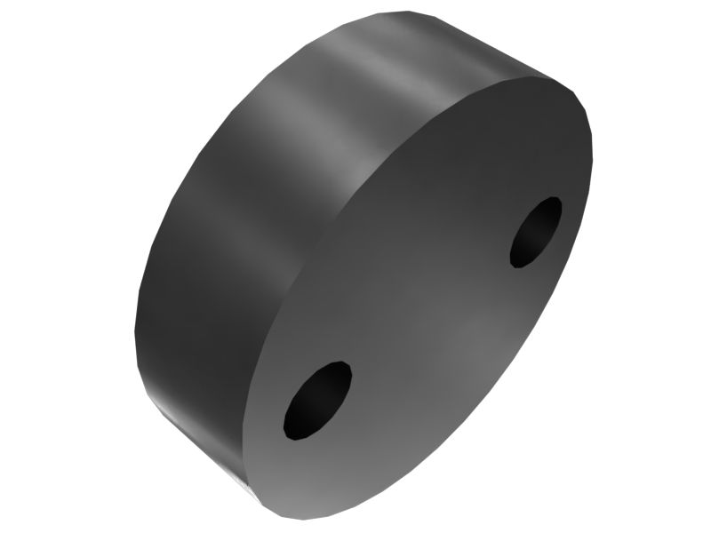 Кнопка колеса конечной передачи наружного диаметра 60 мм