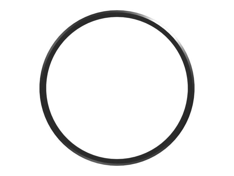 57.9mm Outer Diameter Piston Pump Rectangular Seal