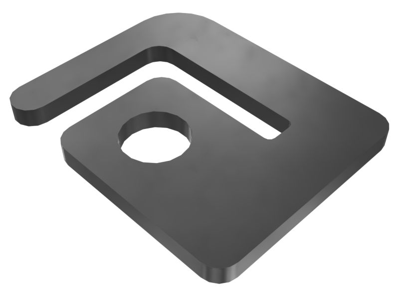 240-2189: Пластина для ленты, толщина 3 мм