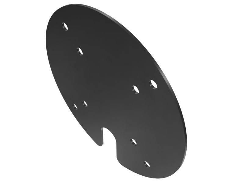 609-1491: 3mm Thick Display Mounting Plate 6091491 купить