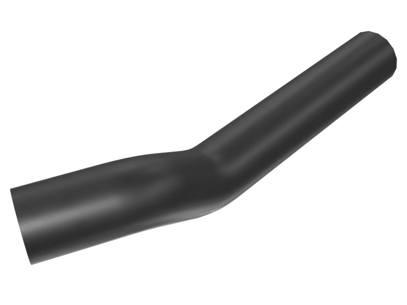 Шланг с несколькими изгибами с внутренним диаметром 75,00 мм