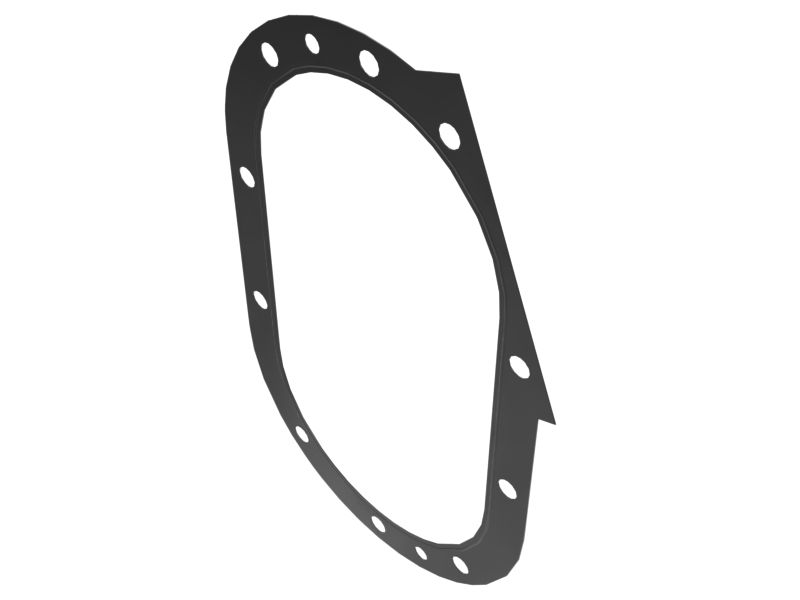 Прокладка крышки поршневого насоса толщиной 0,45 мм