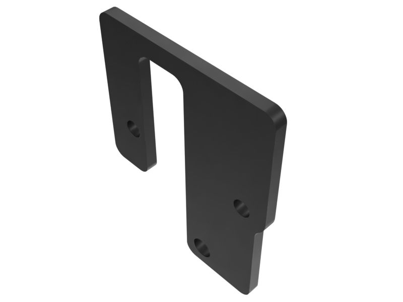 Монтажная пластина глушителя толщиной 6 мм