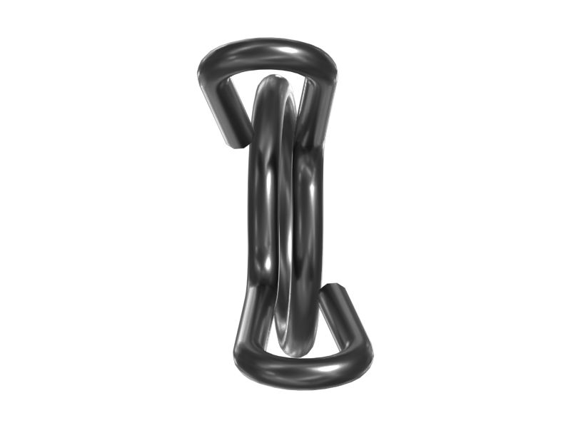 Трубный хомут с пружинным зажимом, внутренний диаметр 11 мм