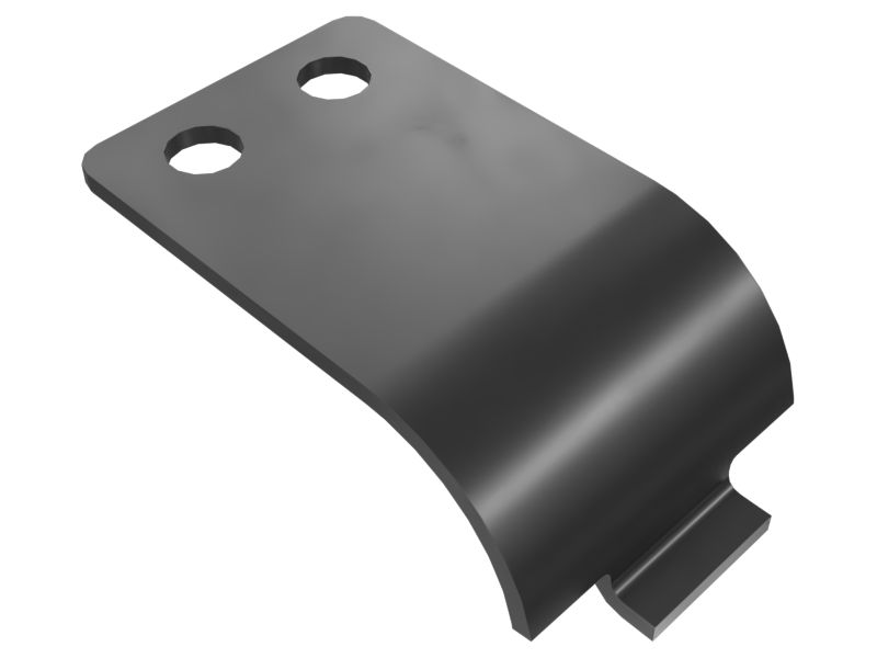 Отверстие 65,00 мм и нижний зажим танга