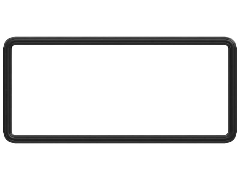 Объемное уплотнение общей шириной 25,40 мм