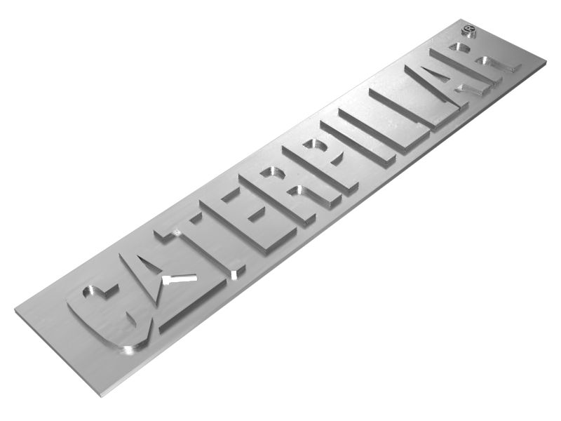 Идентификационная табличка толщиной 5 мм