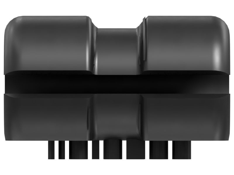 Уплотнение с двойным фланцем с внутренним диаметром 12 мм