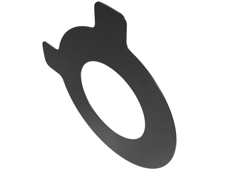 637-0953: 1mm Thickness Upper Frame Shim