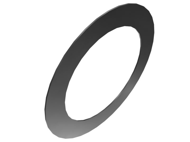 Упорное кольцо подшипника толщиной 0,76 мм