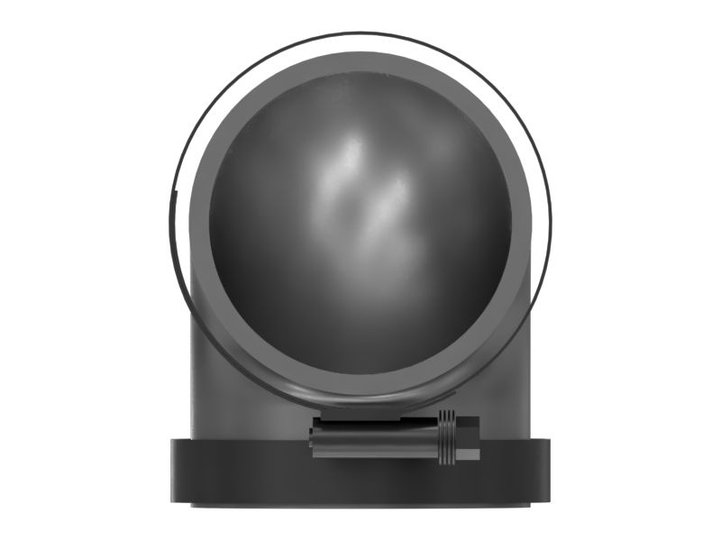 76.3mm Inner Diameter Cabin Air Precleaner Elbow