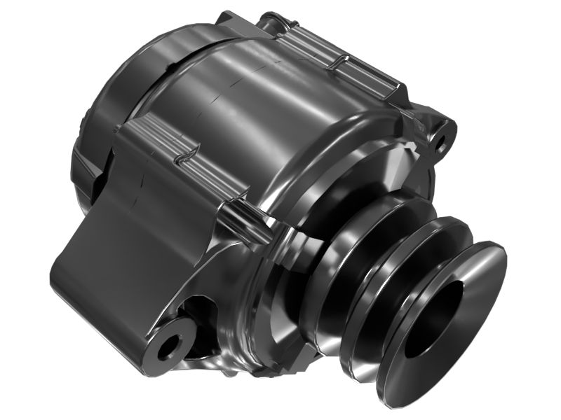 Узел зарядного генератора