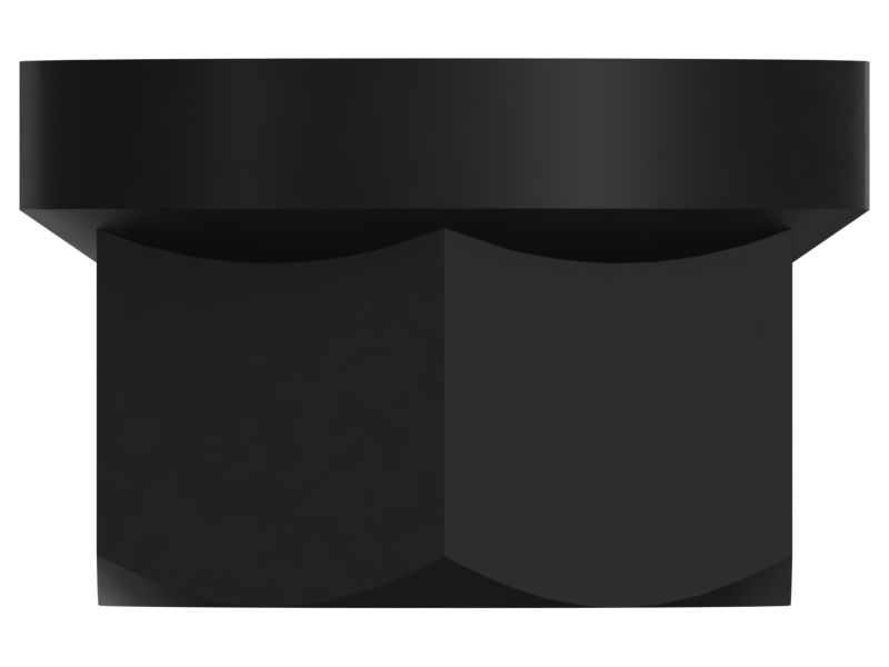 Шестигранная фланцевая гайка M10 x 1 мм