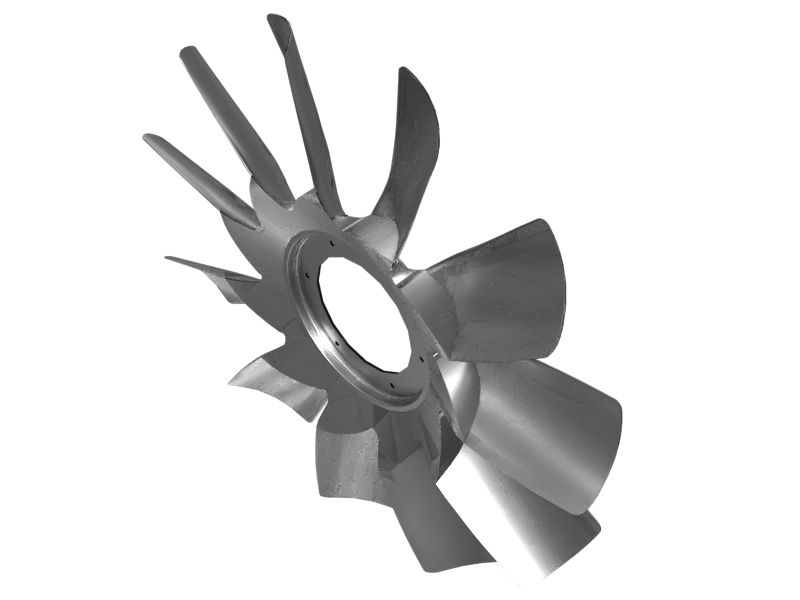 11-лопастной всасывающий вентилятор