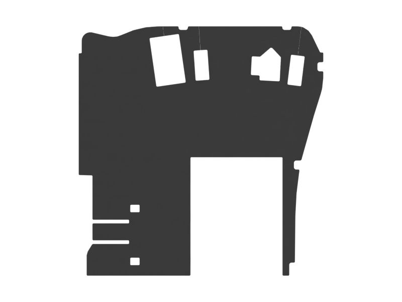 Коврик для пола толщиной 17,1 мм